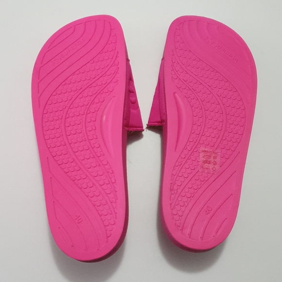 NEW SUPERGA AUS 9 Satin Slides fuschia pink - Picture 9 of 9